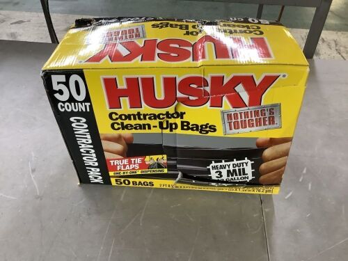 Husky 42 Gal. Contractor Bags 50 ct - Lot 422JF