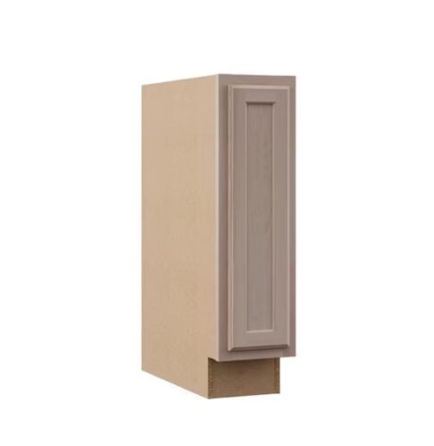 Hampton Bay Recessed Panel 9 in. W x 24 in. D x 34.5 in. H Assembled Base Cabinet in Unfinished - Lot 119JF