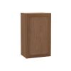 Hampton Bay Sinclair 18 in. W x 12 in. D x 30 in. H Assembled Wall Cabinet in Shaker Saddle Oak - Thumbnail 1