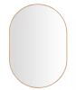 StyleWell Medium Modern Oval Gold Framed Mirror (22 in. W x 32 in. H) - Thumbnail 1