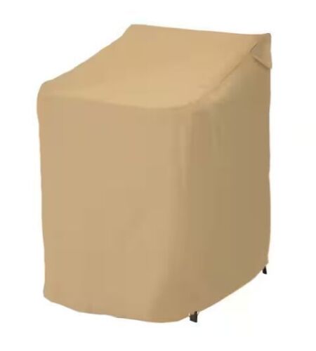 Lot of (2) Classic Accessories Terrazzo Stackable Patio Chairs Cover - Lot 721JF