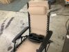 Folding Zero Gravity Recliner Patio Lounge Chair w/ Canopy, Side Tray - Thumbnail 3