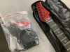 Beginner Electric Guitar Kit w/ Case, 10W Amp, Tremolo Bar - 39in - Thumbnail 3