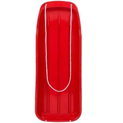 48in Kids Toboggan Snow Sled Board w/ Pull Rope, Curved Edges - Lot 608