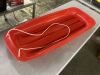 48in Kids Toboggan Snow Sled Board w/ Pull Rope, Curved Edges - Thumbnail 2
