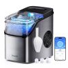 GoveeLife Smart Countertop Ice Maker, 9 Ice Cubes in 6 Minutes 3 Sizes, 26lbs/24Hrs, Self Cleaning RGB Lights - Thumbnail 1