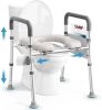 Soundfuse Toilet Seat Riser, 400lb Capacity - Thumbnail 1