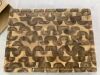 XL Acacia End Grain Wood Cutting Board, 20 x 15 x 1.5in - Thumbnail 4