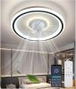 Low Profile Ceiling Fan with Lights and Remote - Thumbnail 1