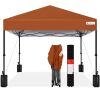 One-Person Setup Instant Pop Up Canopy w/ Case, 4 Weight Bags - 12x12ft - Thumbnail 1