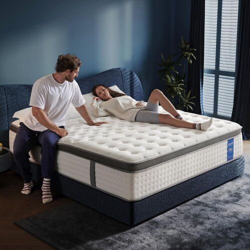 14 Inch Hybrid Mattress, Queen - Lot 27JF