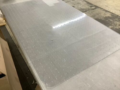 Gorilla Grip Office Chair Mat for Carpet - Cracked Corner - Lot 398