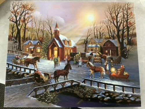 LED Light Up Canvas Wall Art - Lot 600