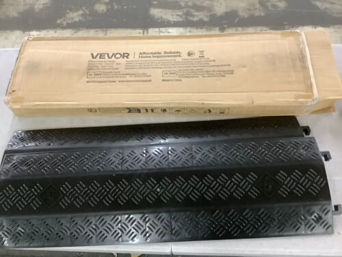 VEVOR Drop Over Cable Cover, 17,500 lbs/Axle Load Capacity, 2 Pack - Lot 397