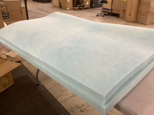 Memory Foam Mattress Topper, Queen - Lot 503