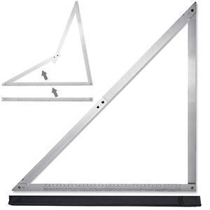 Combination Square 48 Inch Folding Aluminum Triangle Ruler - Lot 504