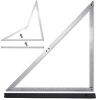Combination Square 48 Inch Folding Aluminum Triangle Ruler - Thumbnail 1