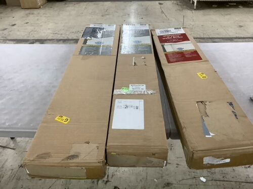 Lot of (3) Wood Blinds - Uninspected - Lot 208