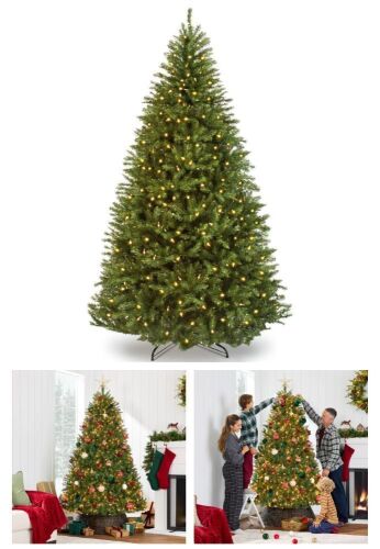 Pre-Lit Hinged Douglas Artificial Christmas Tree w/ Stand - Lot 228