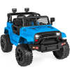12V Kids Ride-On Truck Car w/ Parent Remote Control, Spring Suspension - Thumbnail 1