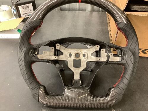 Carbon Fiber Steering Wheel - Lot 1694