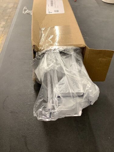 4PCS Mahjong Racks with Pushers,Blue Acrylic American Majiang Tile Racks,Imports Modern Mahjong Racks with Built-in Pushers - Lot 1755