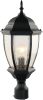 Outdoor Post Light, 21 Inch Aluminum Outside Post Lantern - Thumbnail 1