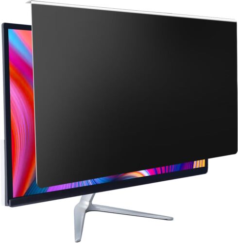 Computer Privacy Screen Filter 24" Hanging Privacy Screen Protector Compatible Widescreen Computer Monitor with Aspect Ratio 16:9,Anti-Glare Privacy Screen Protector for 23.6" 23.8" Monitor - Lot 9921