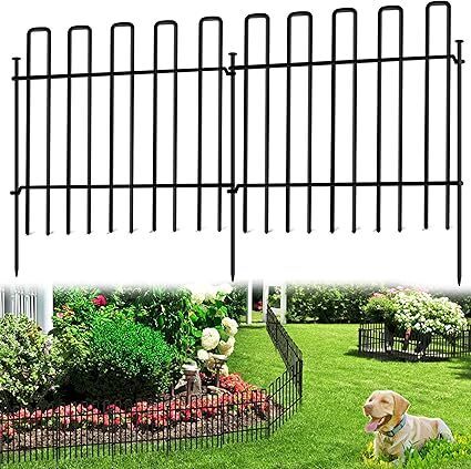 25 Panels No Dig Animal Barrier Fence 33in(H)x54ft(L) - Lot 1722