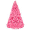 Artificial Pink Christmas Tree, Unlit Pine Design w/Easy Assembly 4.5ft - Thumbnail 1