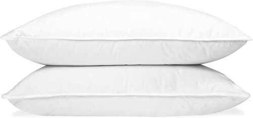 Down Dreams Manchester Mills Classic Pillows - King/Medium Support 2-Pack - Lot 1799