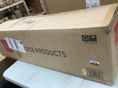 Pre-Lit Artificial Red Christmas Tree w/ Incandescent Lights 6ft - Lot 1892