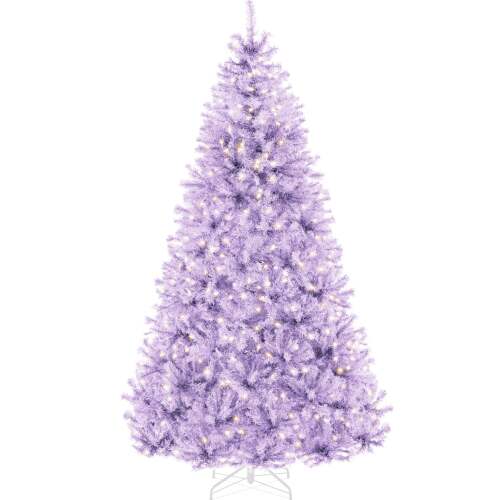 Pre-Lit Artificial Lavender Christmas Tree w/ Incandescent Lights - Lot 1965
