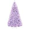Pre-Lit Artificial Lavender Christmas Tree w/ Incandescent Lights - Thumbnail 1