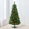 Prelit Colorful Mini Spruce Christmas Tree w/ LED Lights - 4ft - Thumbnail 1