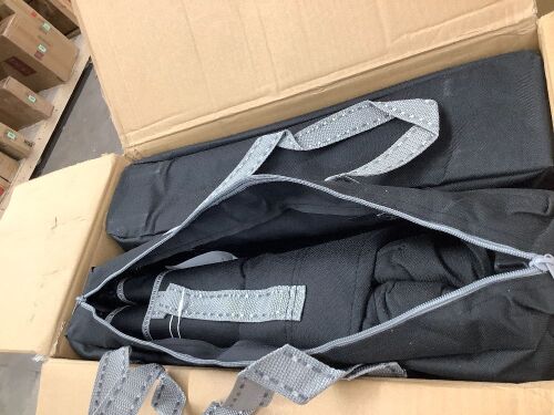 Set of 2 SUNNYFEEL Camping Directors Chair, Heavy Duty - Lot 1983