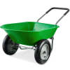 Dual-Wheel Wheelbarrow Garden Cart - Thumbnail 1