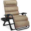 Oversized Zero Gravity Chair, Folding Outdoor Recliner w/ Removable Cushion - Thumbnail 1