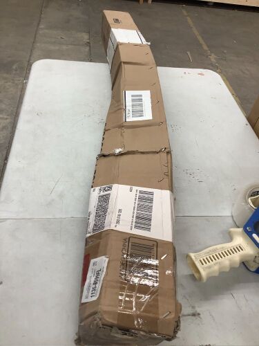 Prelit Colorful Mini Spruce Christmas Tree w/ LED Lights - 4ft - Lot 2006