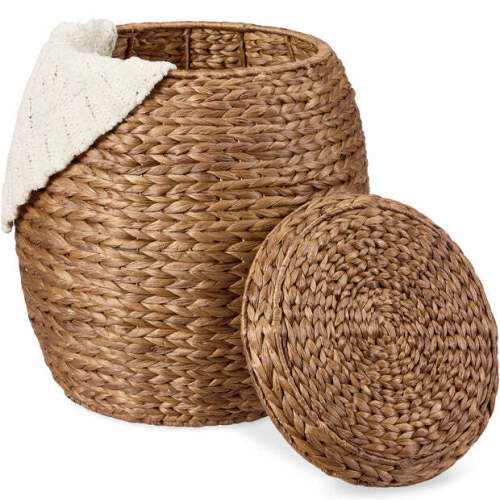 Multipurpose Hyacinth Storage Tote Basket - Lot 2073