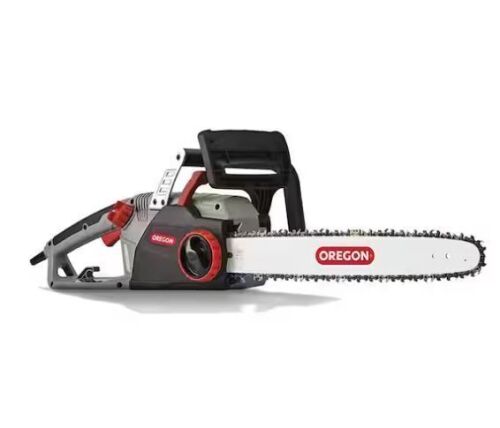 Oregon CS1500 Self-Sharpening 15 Amp Corded Electric Chainsaw, 18 in. Bar, Equipped with PowerSharp Saw Chain - Lot 85JF