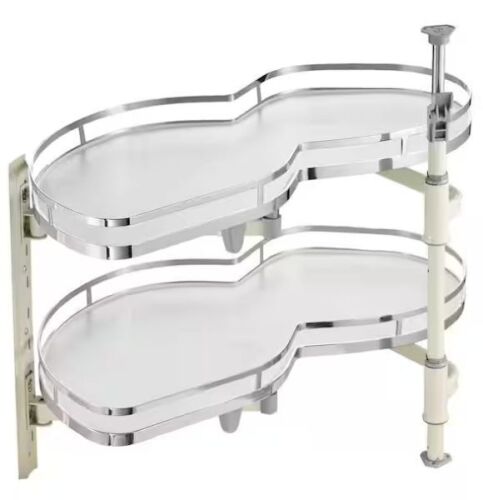 VEVOR Swing Left Blind Corner Cabinet Pull Out for 36 in. Cabinet 2 Tier - Lot 133JF