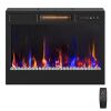 Bestier Electric Fireplace Insert, 17-1/8” H x 23” W x 4-7/16” D - Thumbnail 1
