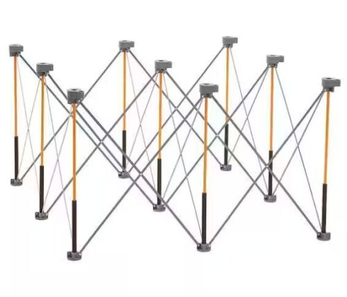 BORA 30 in. x 48 in. x 48 in. Steel Centipede Work Support Sawhorse - Lot 150JF