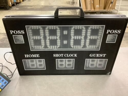 Electronic Basketball Score Board - Lot 154