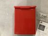 Architectural Mailboxes Marina Red Small Steel Wall Mount Mailbox - Thumbnail 3