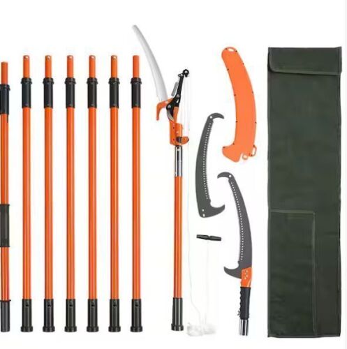Blade Length 46.06 in. Manual Pruning Saw, 7.3 ft. to 27 ft. Extendable 3 Pruner, Branch Trimmer - Lot 246JF