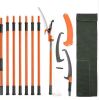 Blade Length 46.06 in. Manual Pruning Saw, 7.3 ft. to 27 ft. Extendable 3 Pruner, Branch Trimmer - Thumbnail 1