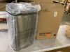 NINESTARS 13 Gal. Stainless Steel Rectangular Shape Motion Sensor Metal Household Trash Can - Thumbnail 2