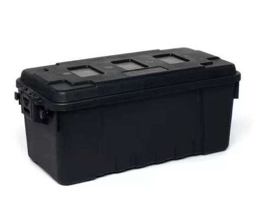 Plano 17-Gal. Storage Box in Black - Lot 343JF